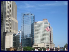 Skyline from the Loop, street level 49 - Loews and Sheraton hotels